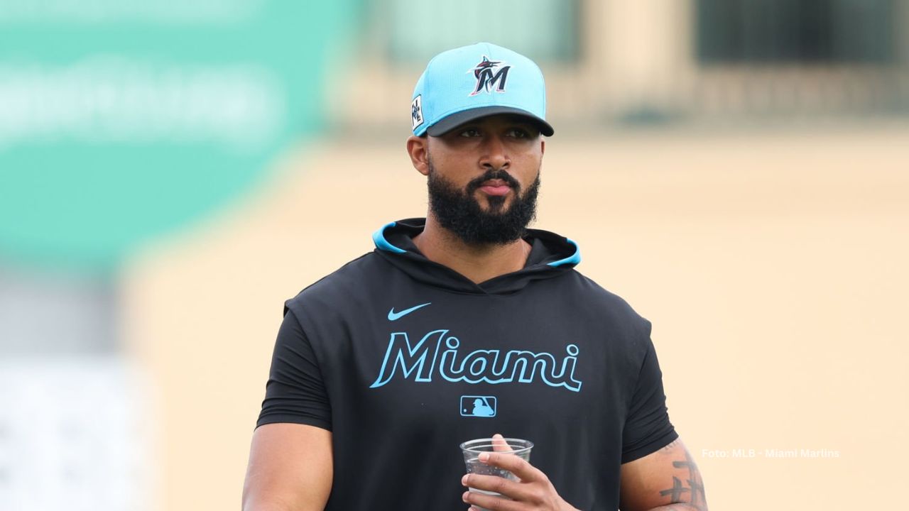 Sandy Alcántara con Miami Marlins