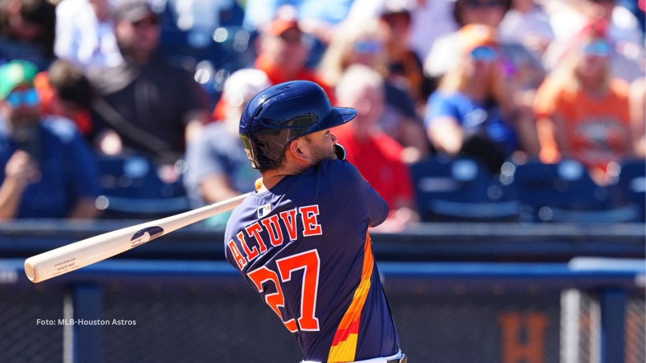 En sus últimas cinco salidas el rendimiento del venezolano Jose Altuve ha sido muy superior.