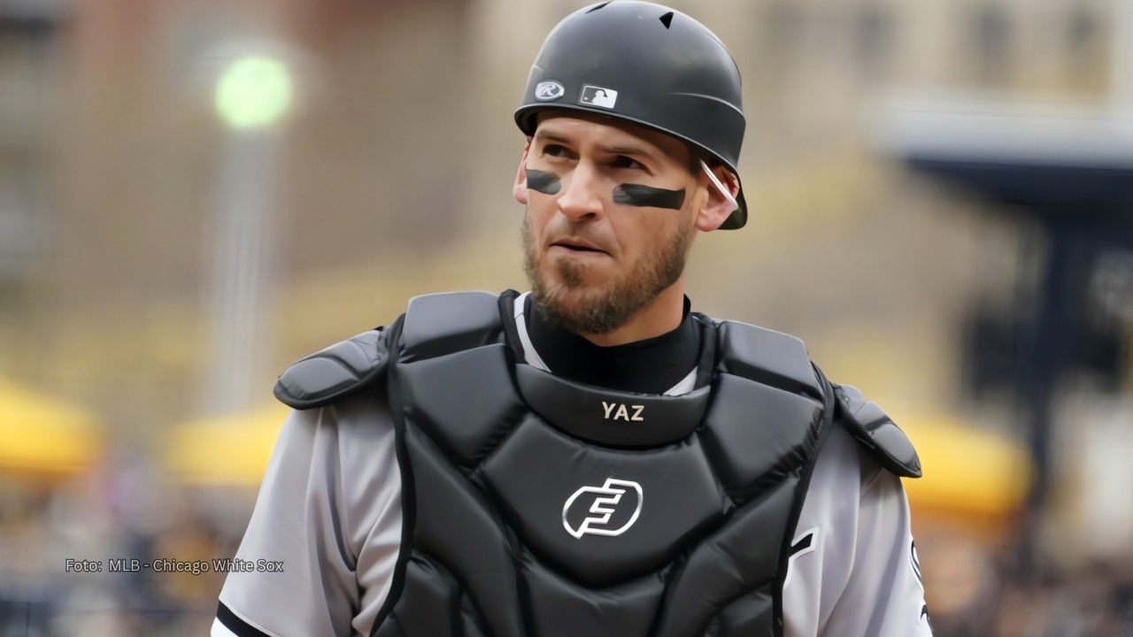 Yasmani Grandal como receptor con Chicago White Sox