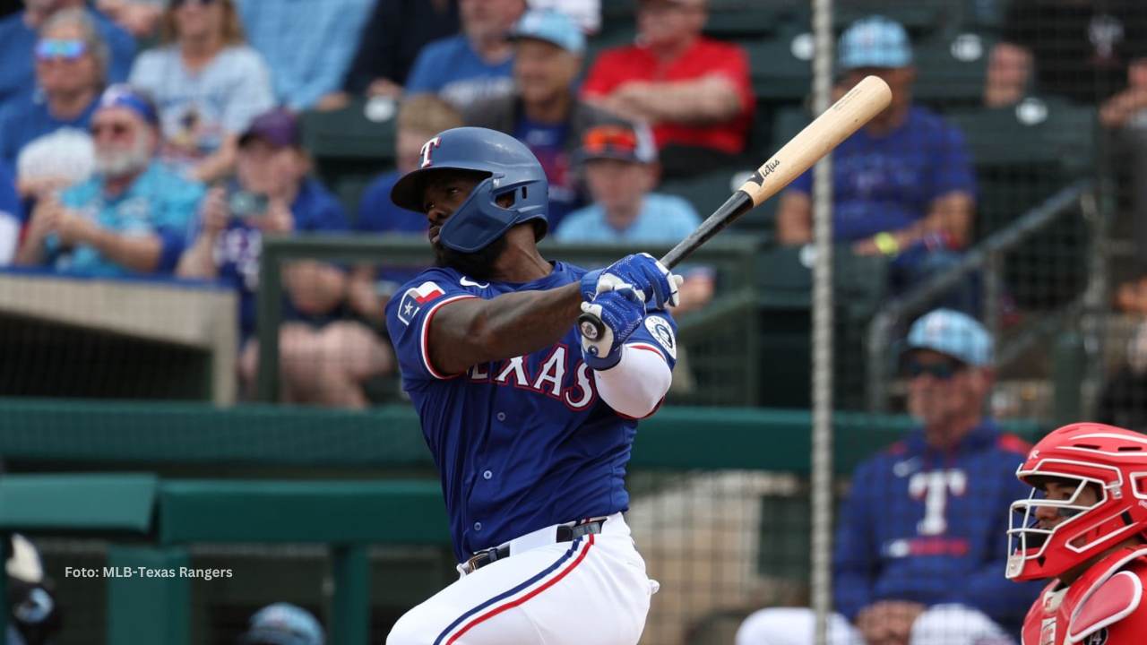 Adolis García con Texas Rangers