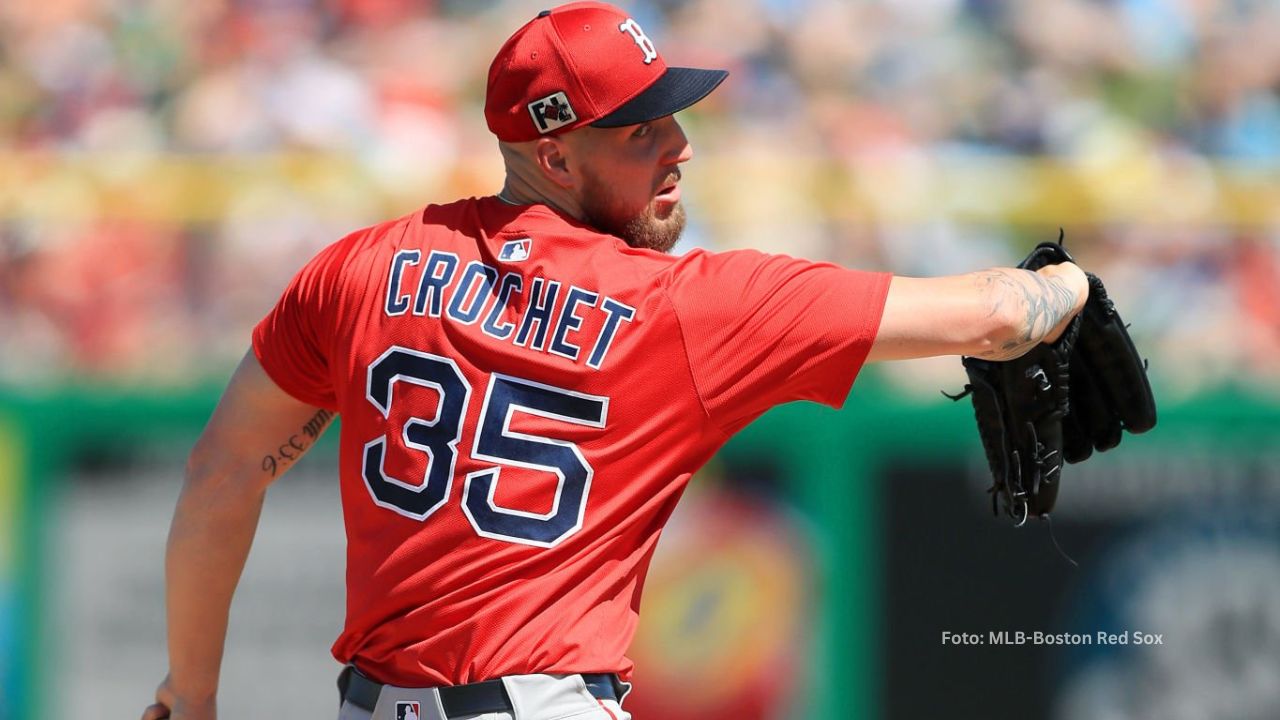 Garrett Crochet con Boston Red Sox