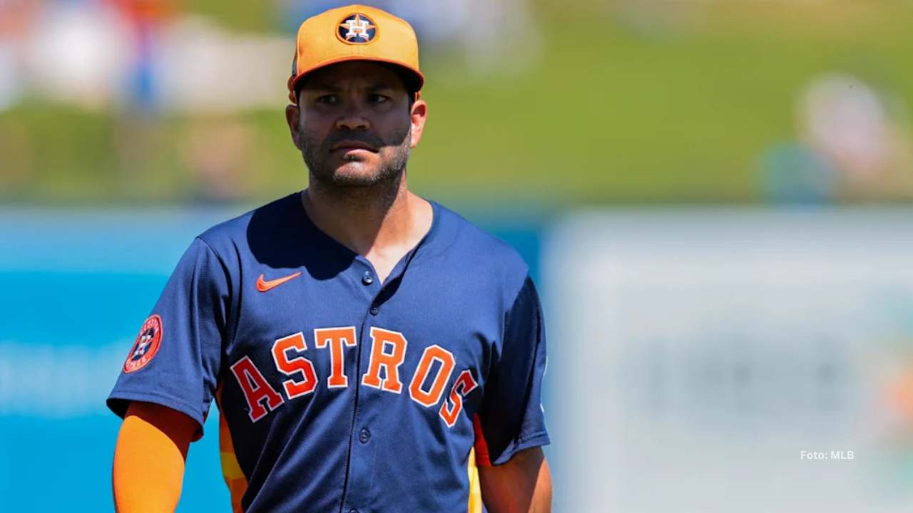 Jose Altuve fue nombrado como el jardinero izquierdo principal de Houston Astros para MLB 2025