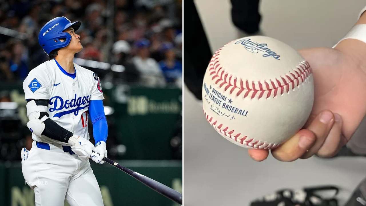 Un joven de 10 años, fue la persona afortunada que logró tomar la pelota del jonrón que salió del bate de Shohei Ohtani.