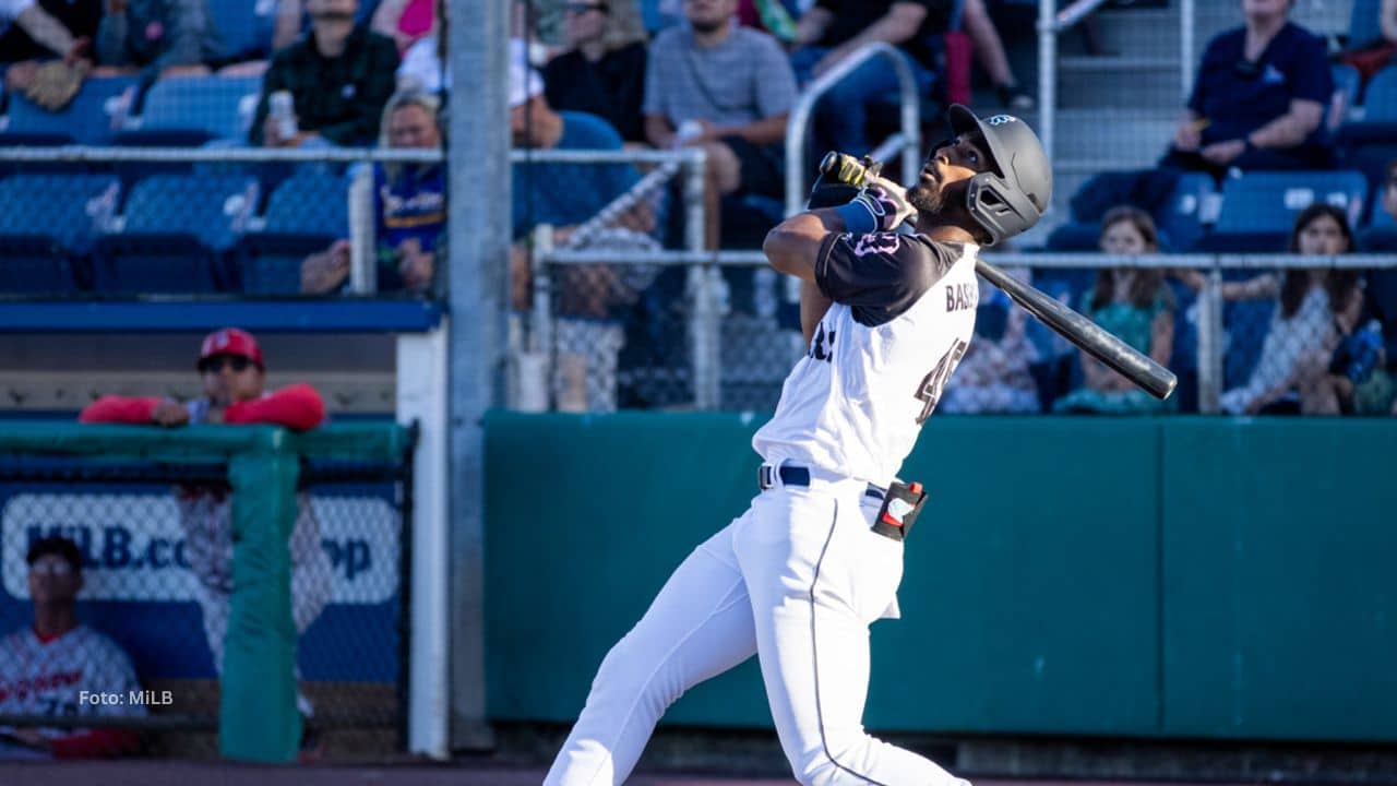 Lazaro Montes llega a tres juegos consecutivos con al menos un imparable y promedia .269 con el madero.