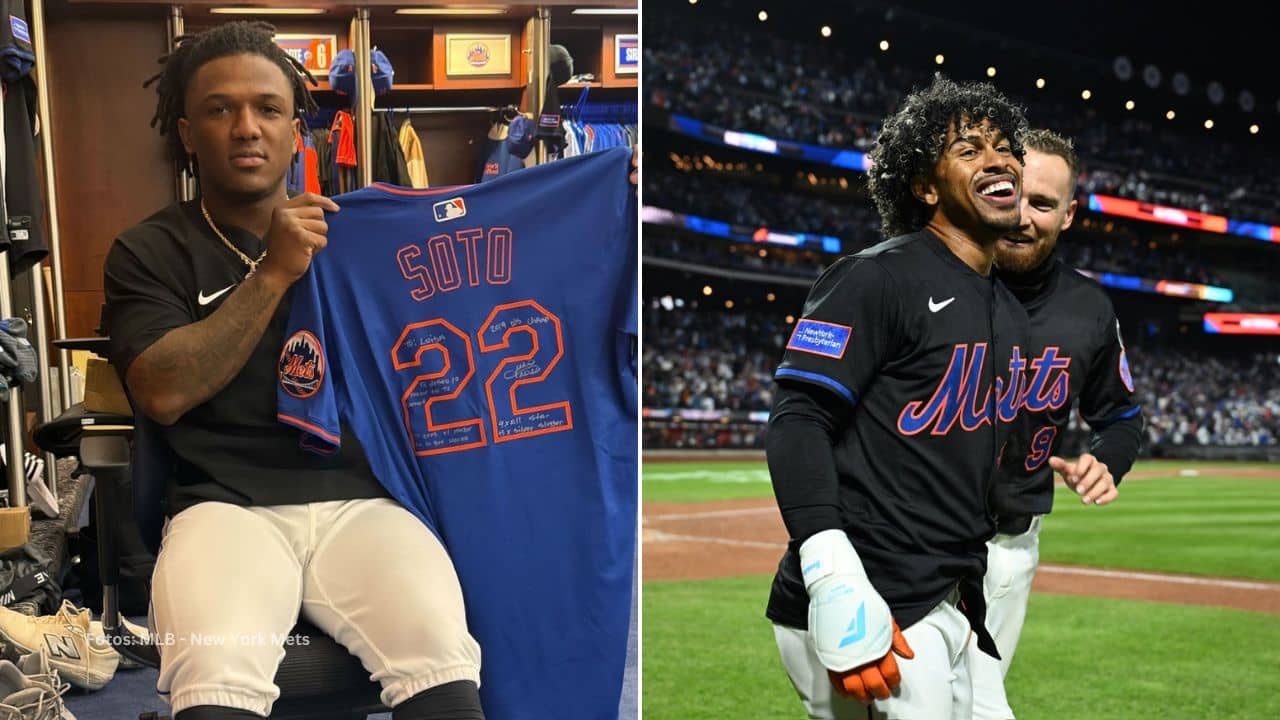 El joven pelotero de Mets, Luisangel Acuña, carga consigo piezas valiosas gracias a dos grandes ídolos.