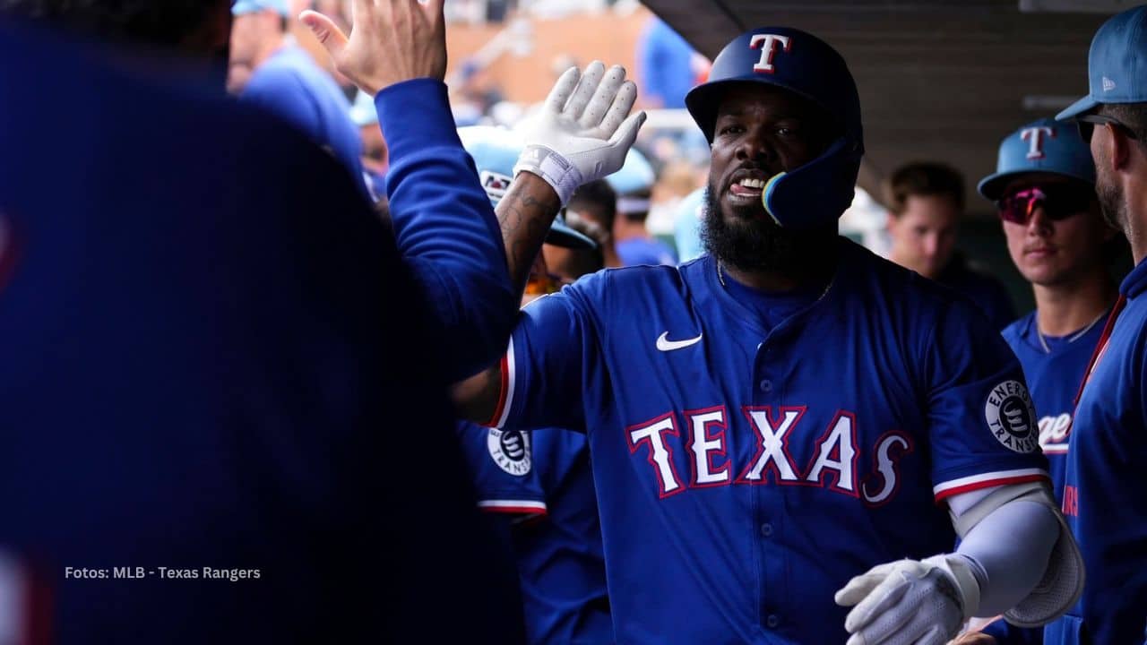 Adolis García fue oportuno para Texas