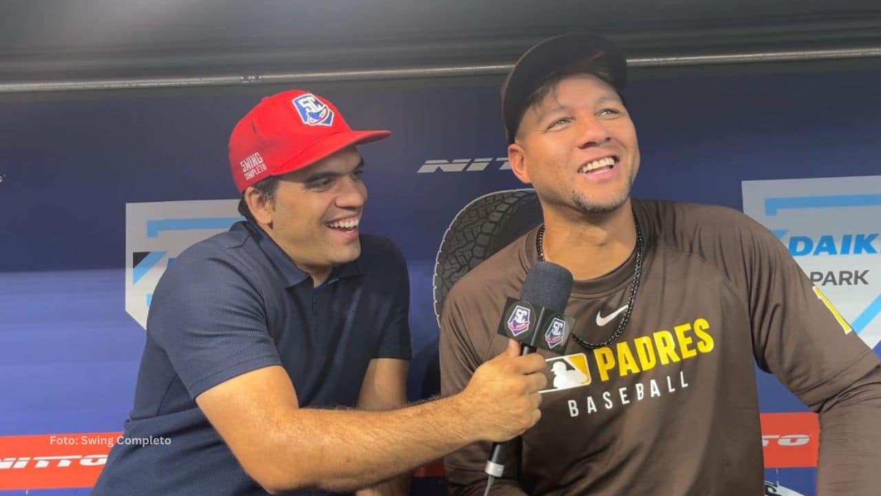 Alejandro Rodríguez con Yuli Gurriel
