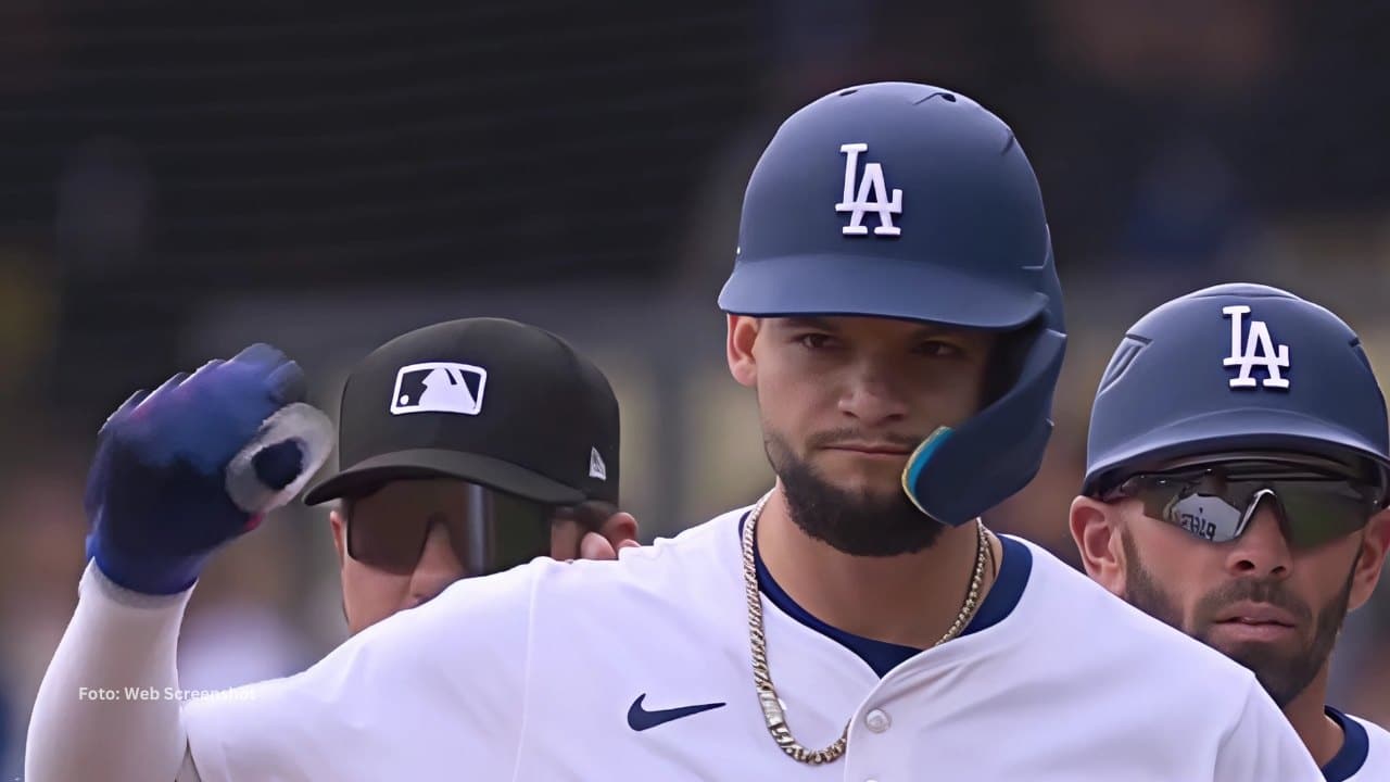 Andy Pages en primera tras batazo productor con Los Angeles Dodgers