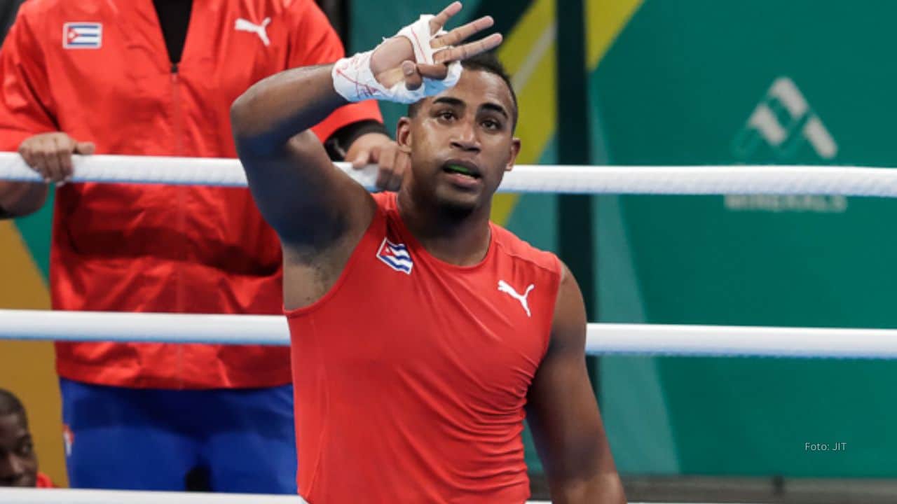 Boxeador cubano Arlen López