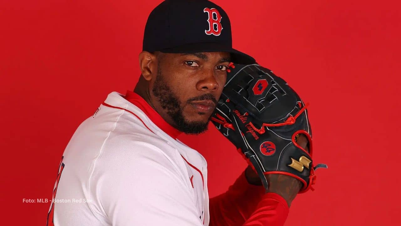 Aroldis Chapman con Boston Red Sox
