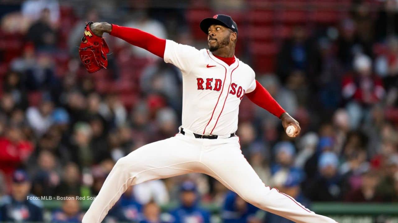 Aroldis Chapman, resumen de Boston Red Sox