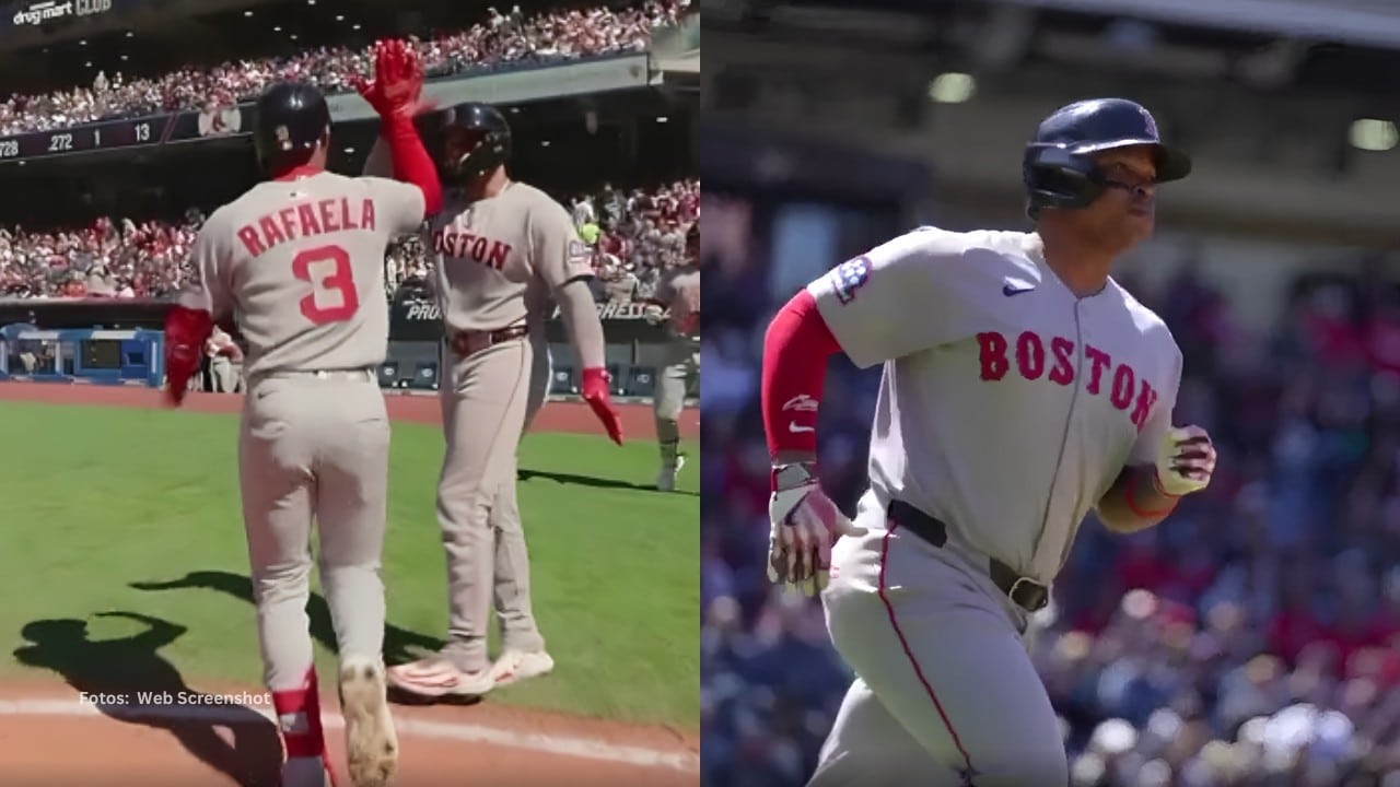 Cedanne Rafaela celebra cuadrangular y Rafael Devers recorre las bases