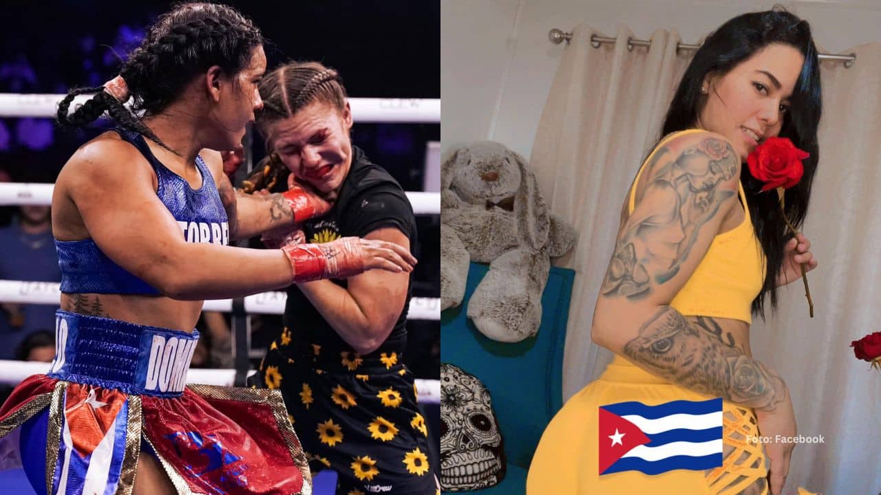 Boxeadora cubana Erisnelsy Torres