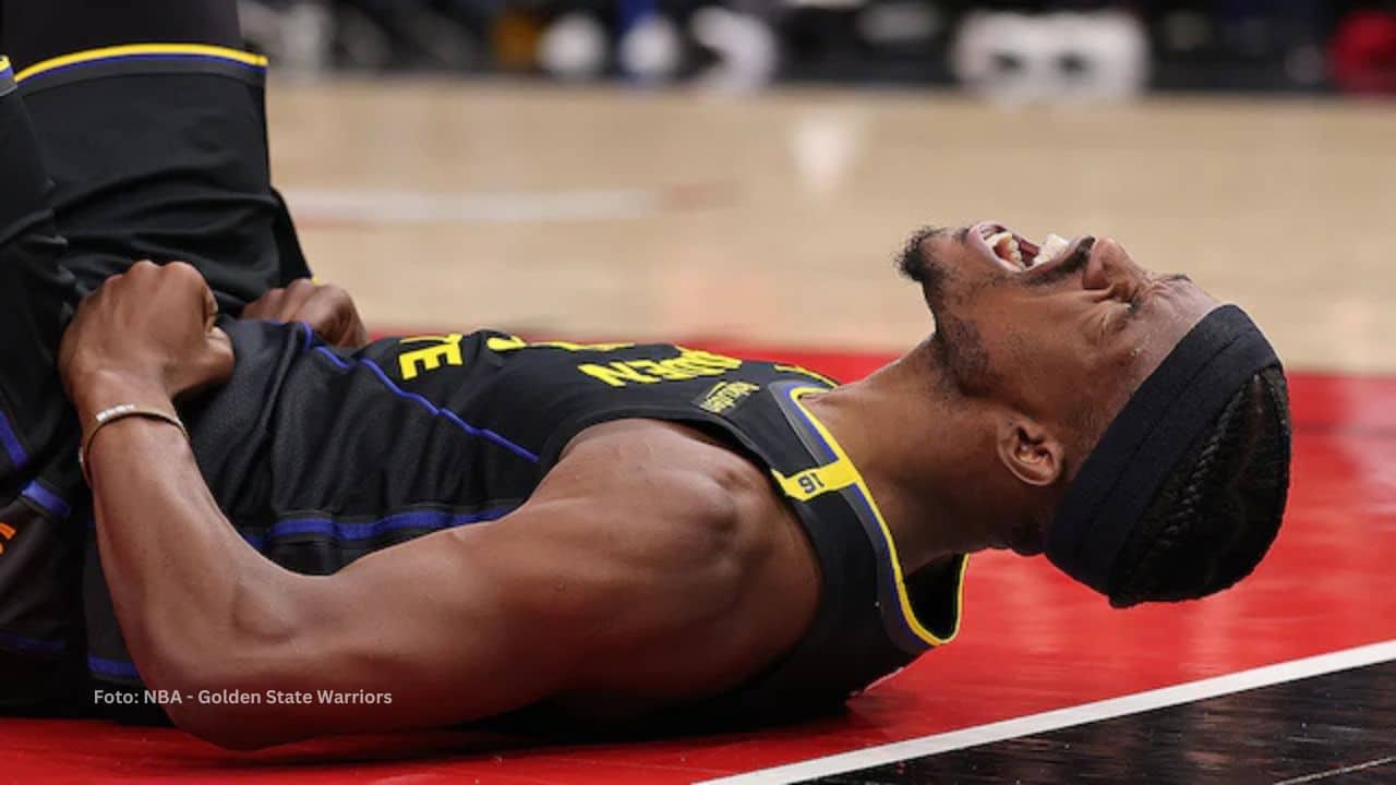Caída de Jimmy Butler Golden State Warriors