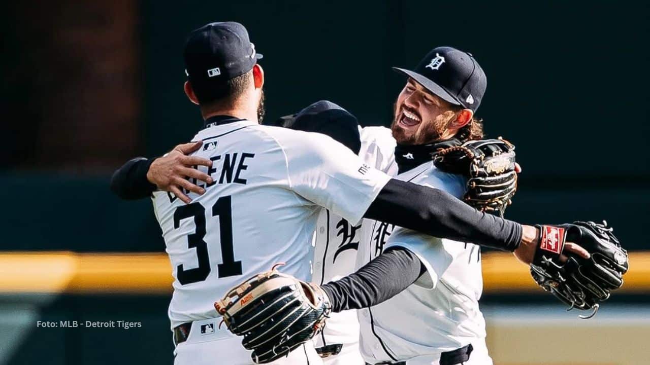 Celebración de Detroit Tigers vs New York Yankees