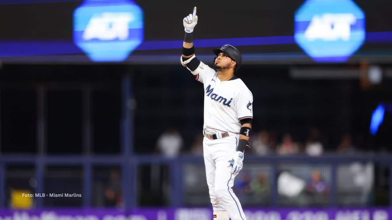 Ciclo de Luis Arráez con Miami Marlins MLB