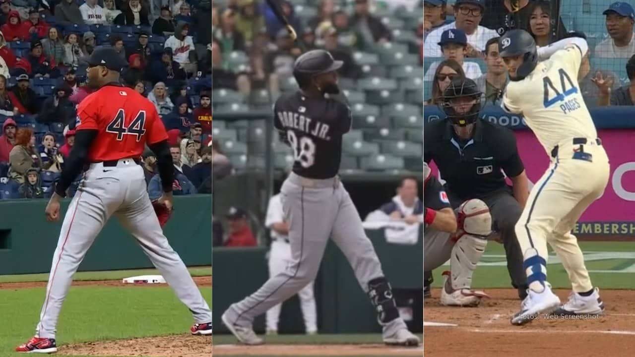Aroldis Chapman, Luis Robert Jr., Andy Pages Cubanos en MLB