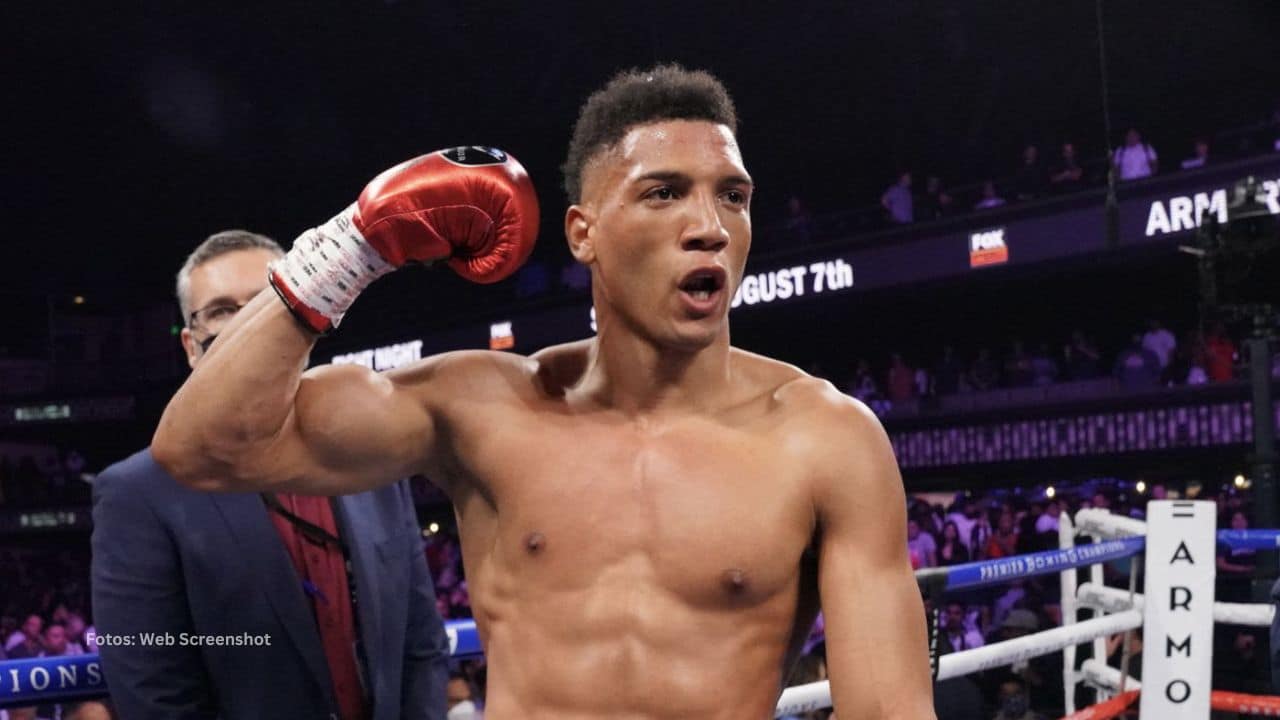 David Morrell Jr sobre el ring