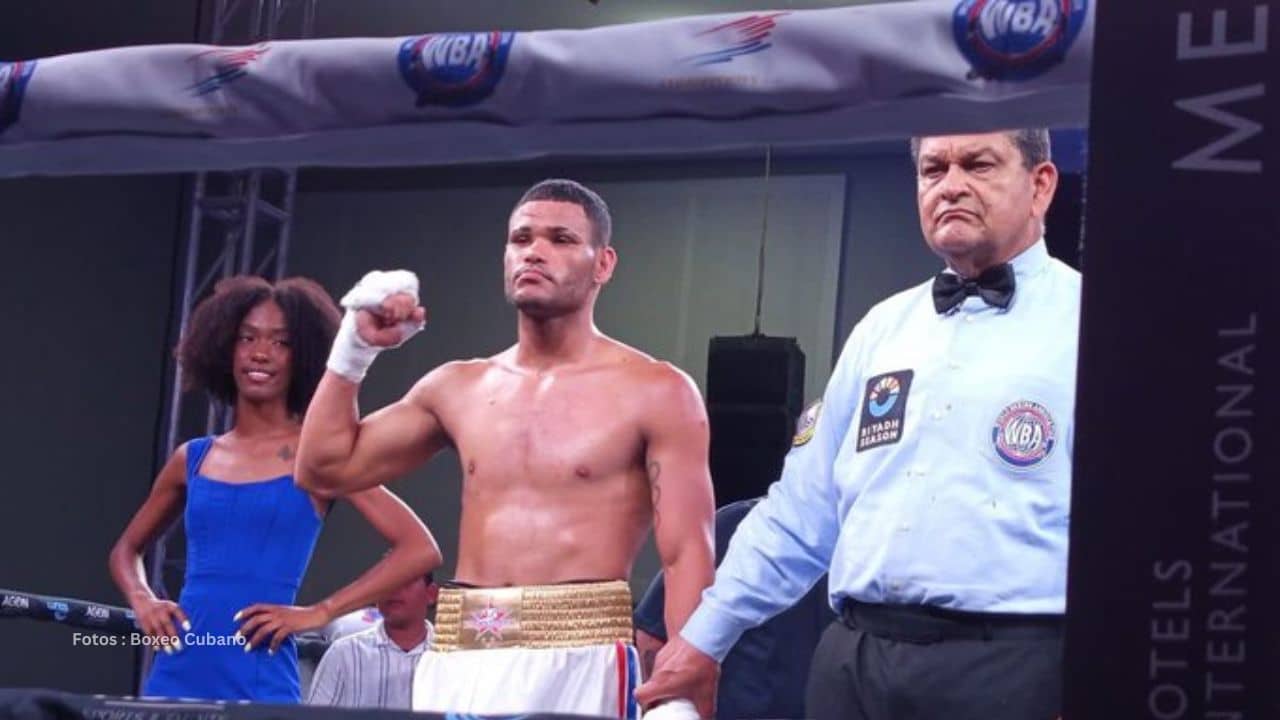 Erislandy Álvarez ganó por KO el título continental latinoamericano de la Asociación Mundial de Boxeo para los pesos superligeros.