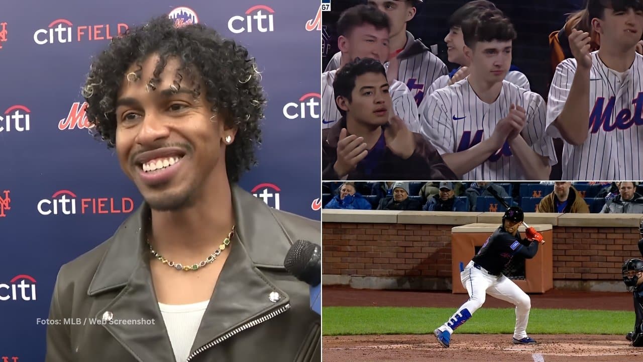 Francisco Lindor en una entrevista, fanáticos de Mets y Juan Soto bateando