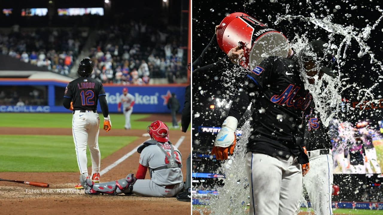 El experimentado pelotero, Francisco Lindor, fue clave en la victoria de New York Mets contra St. Louis.
