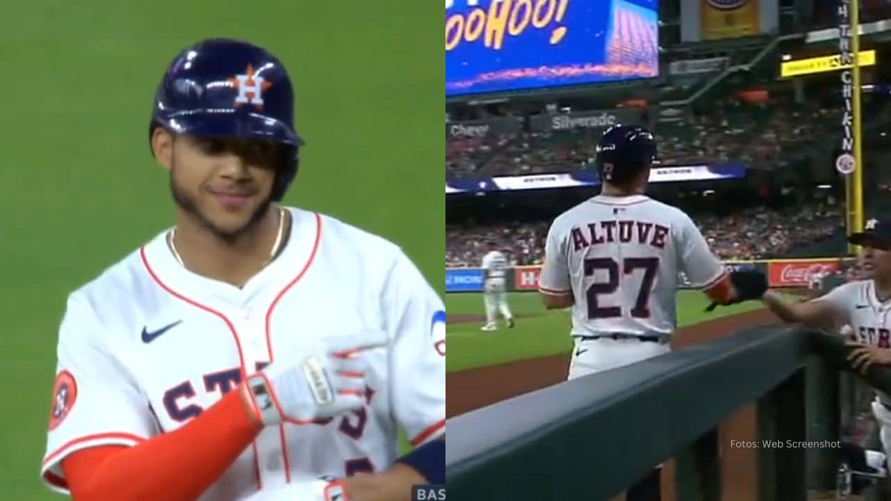 Jeremy Peña, Jose Altuve Houston Astros
