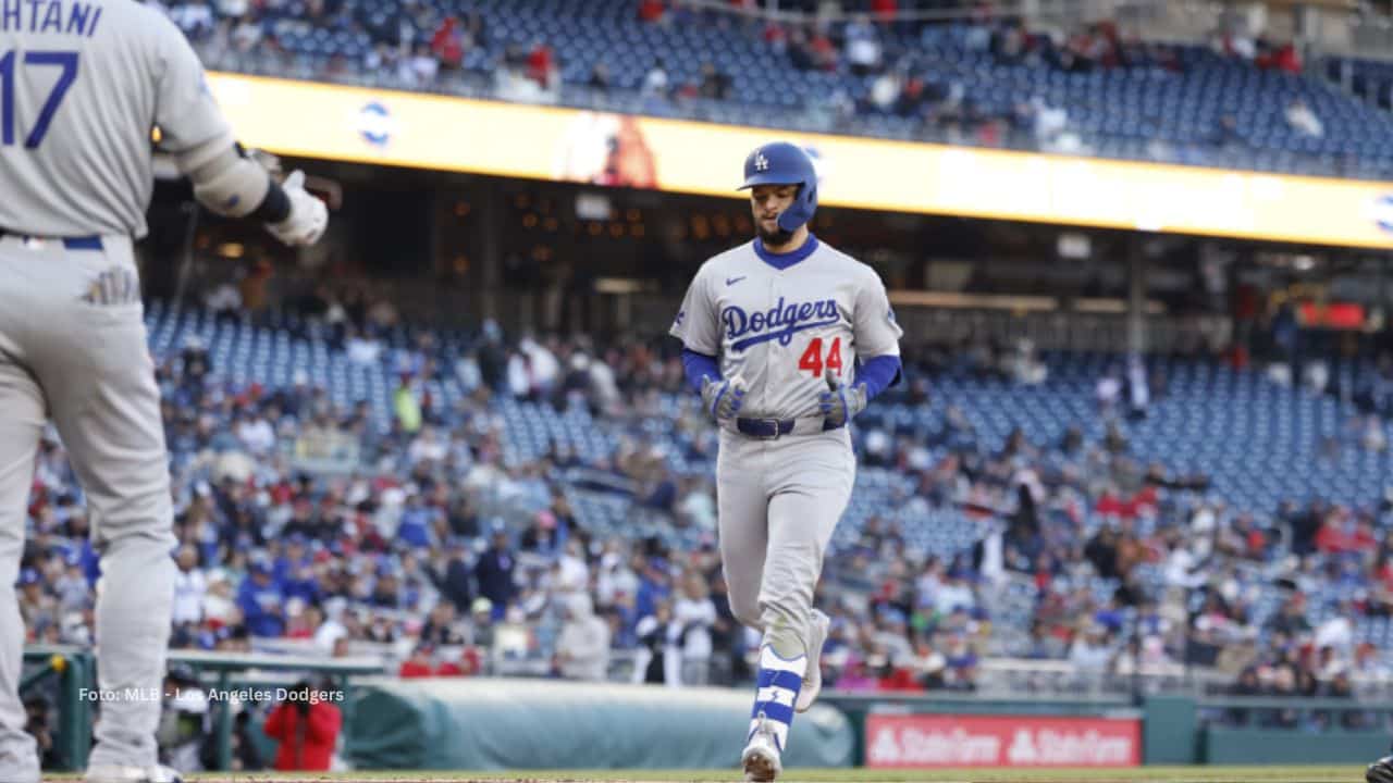 Jonrón de Andy Pages Los Angeles Dodgers MLB
