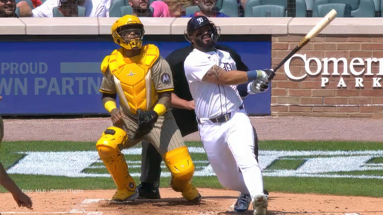 Jonrón de Gleyber Torres Detroit Tigers