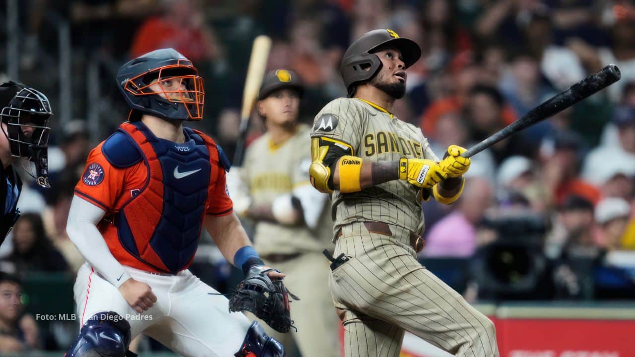 Jonrón de Luis Arráez con San Diego Padres MLB