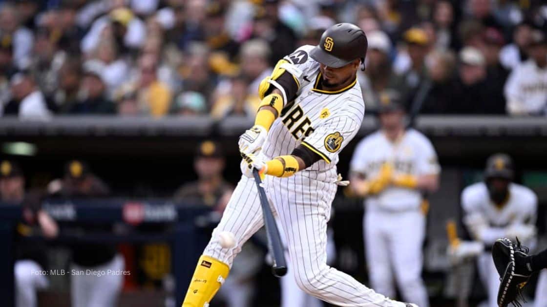 Jonrón de Luis Arráez con San Diego Padres