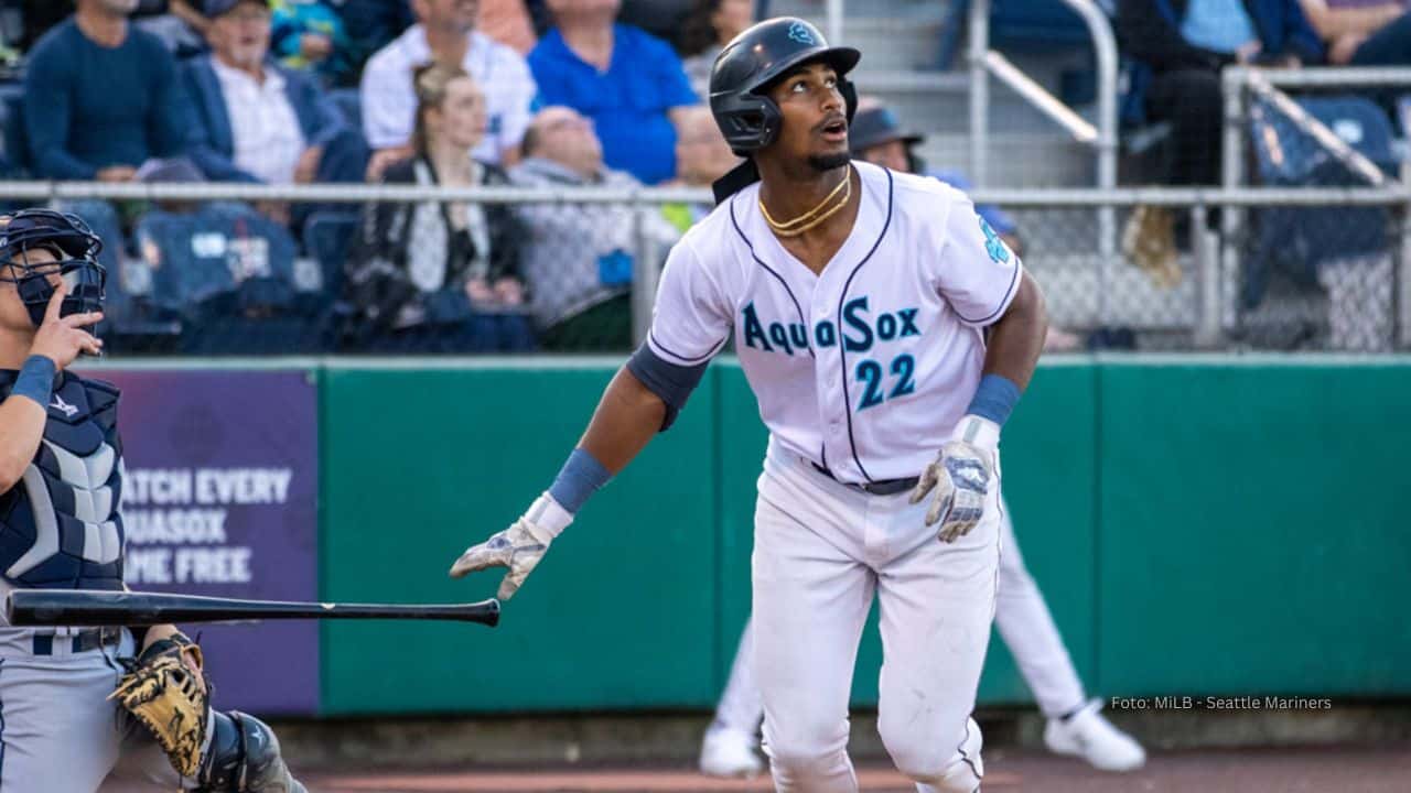 Lazaro Montes en Ligas Menores de Seattle Mariners