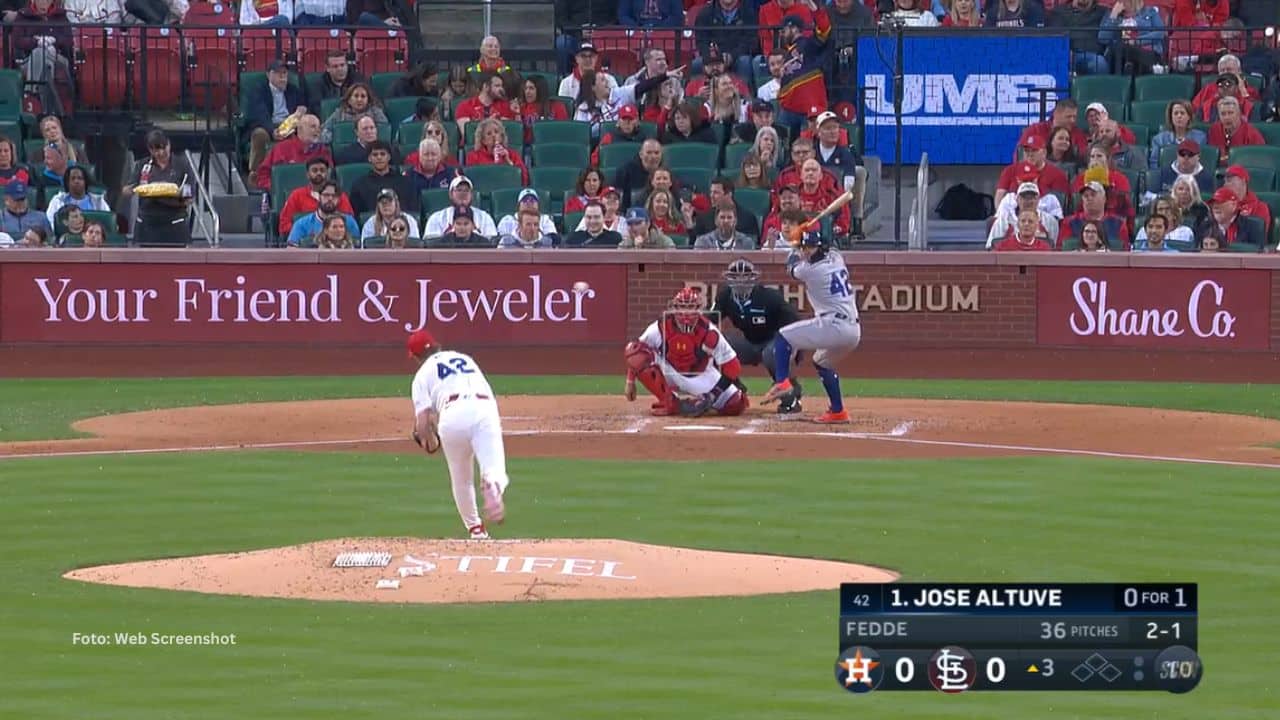Jose Altuve ingresa en Top 20 de poder en MLB