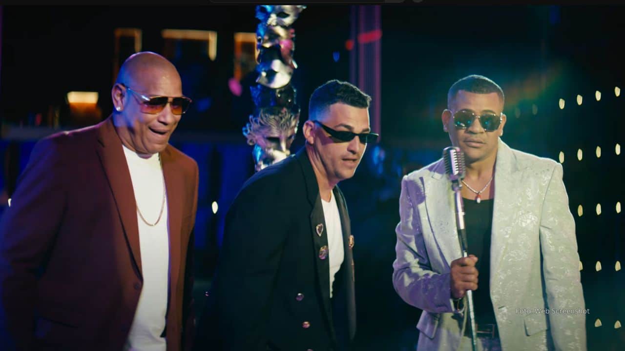 José Iglesias junto a Gente de Zona