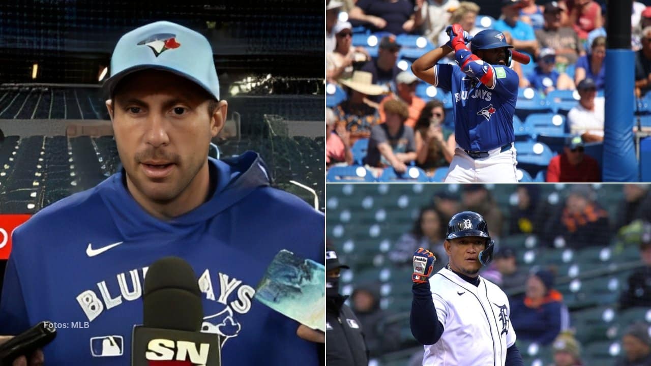 Max Scherzer, Vladimir Guerrero Jr y Miguel Cabrera
