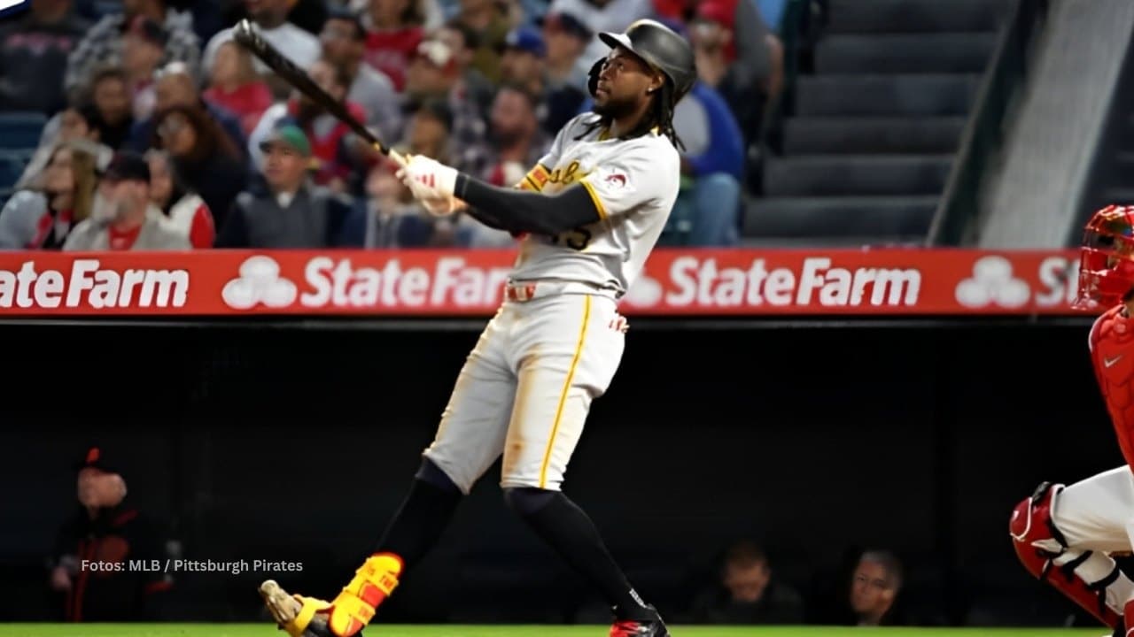 Oneil Cruz bateando un cuadrangular con Pittsburgh Pirates