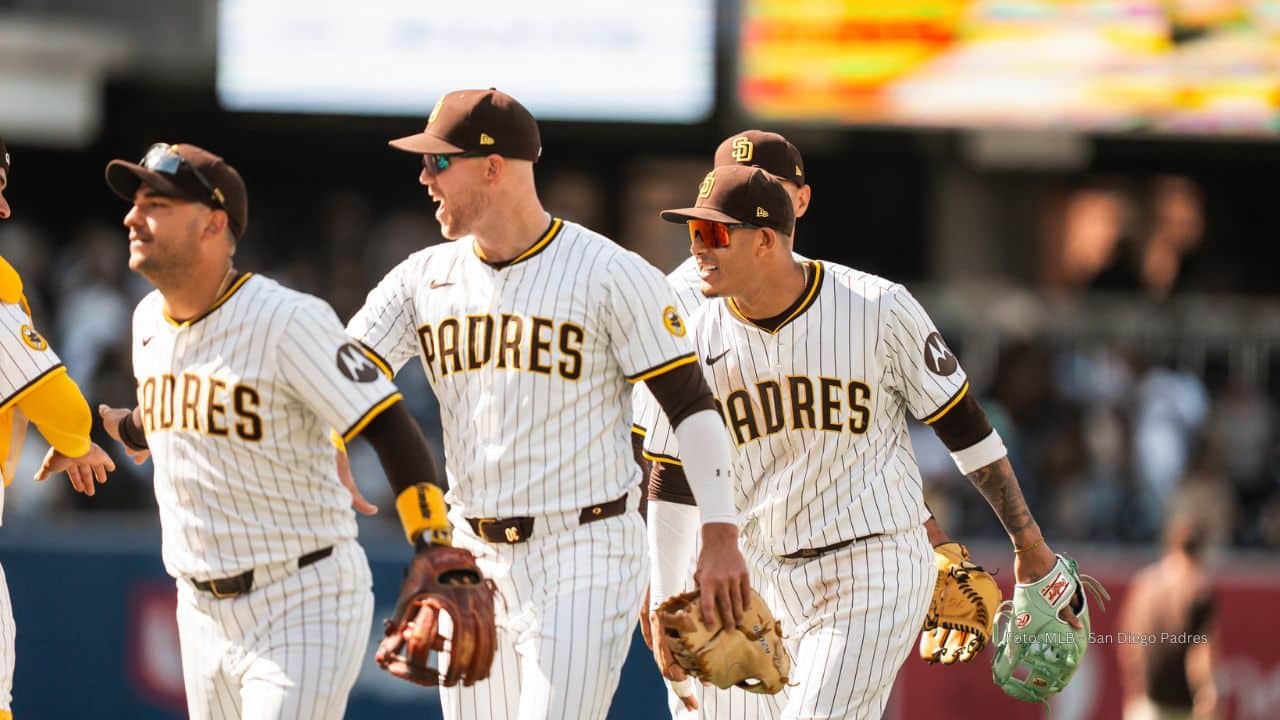 San Diego Padres celebrando