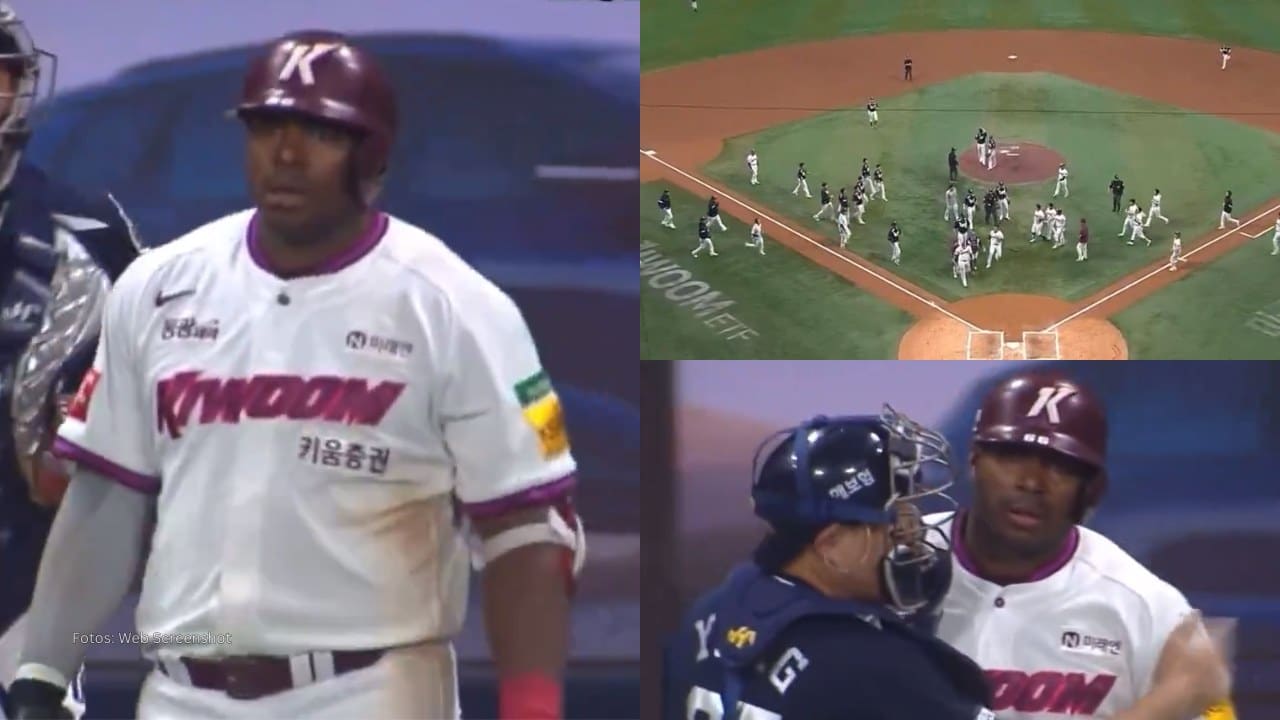 Yasiel Puig vacian bancas Corea