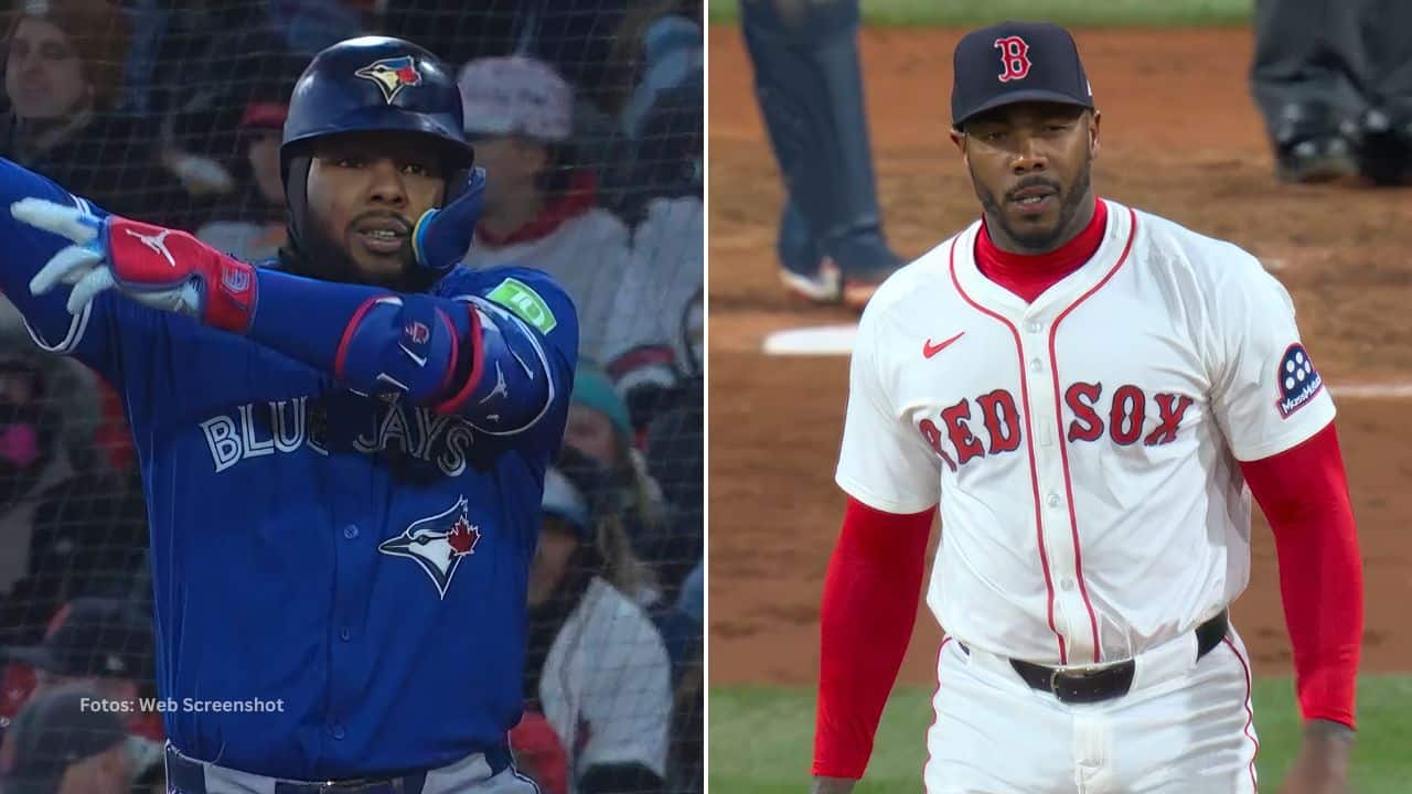 Vladimir Guerrero Jr. y Aroldis Chapman