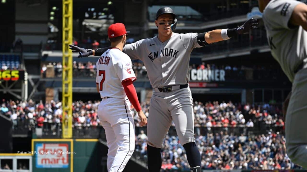 Aaron Judge ante Cleveland.