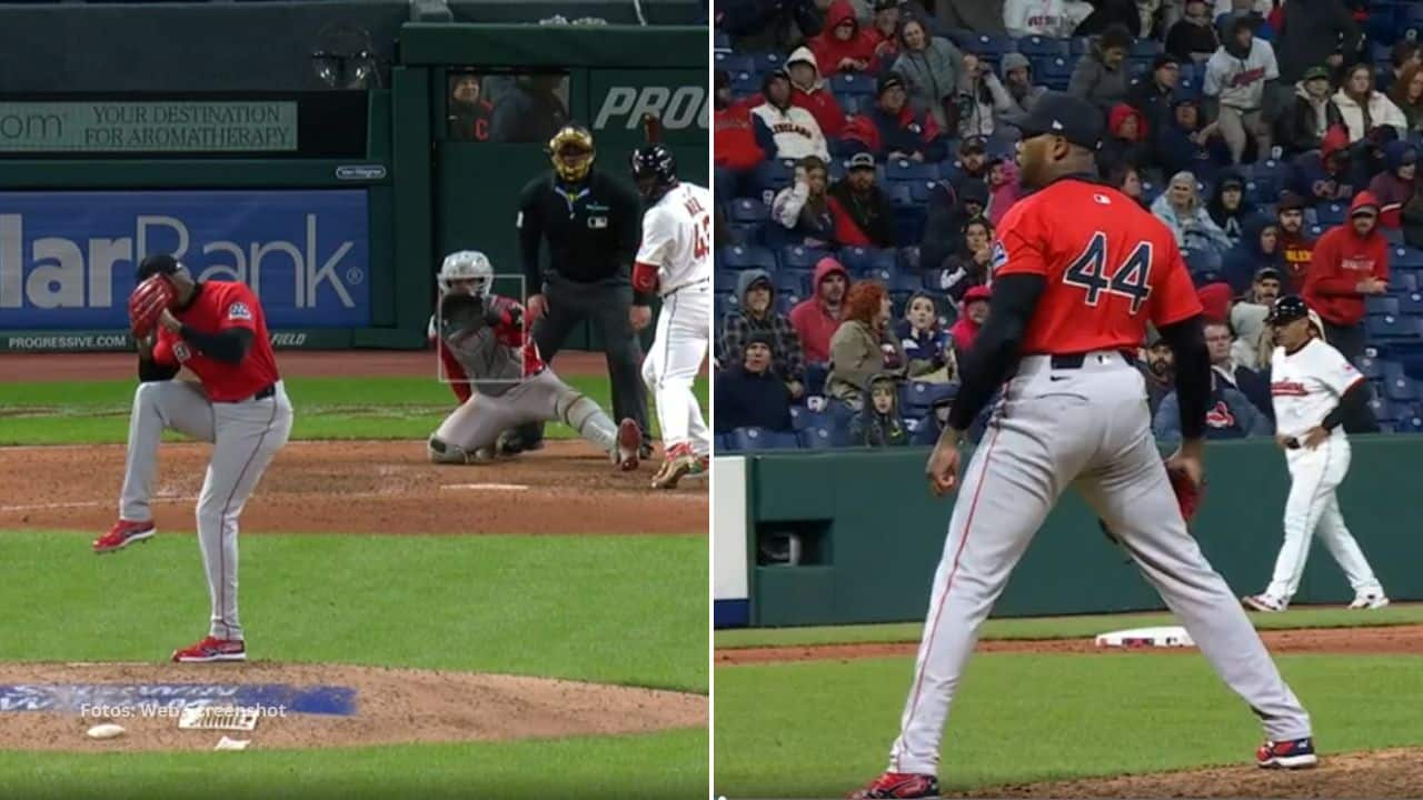 Aroldis Chapman bajó su efectividad tras actuación perfecta ante Cleveland Guardians.