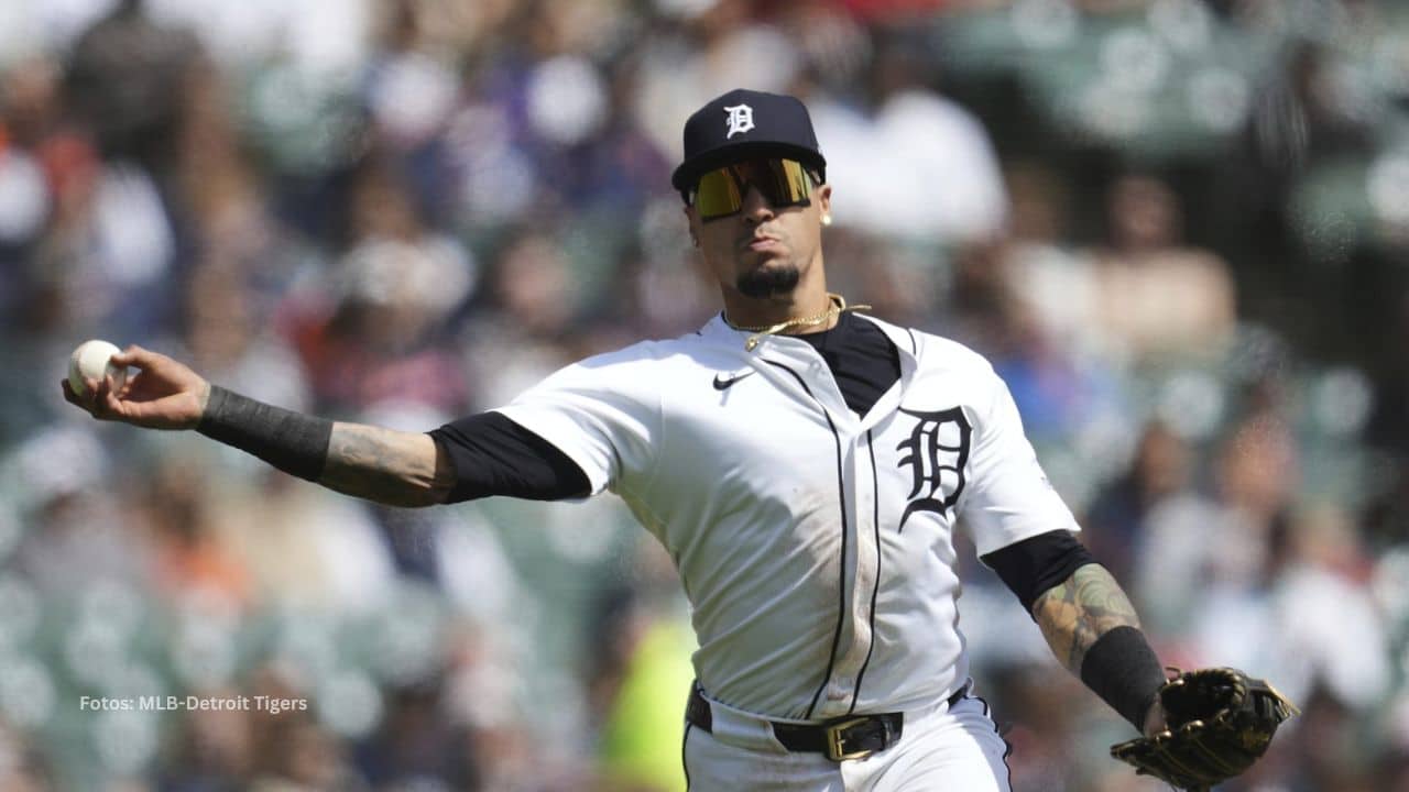Javy Báez con Detroit