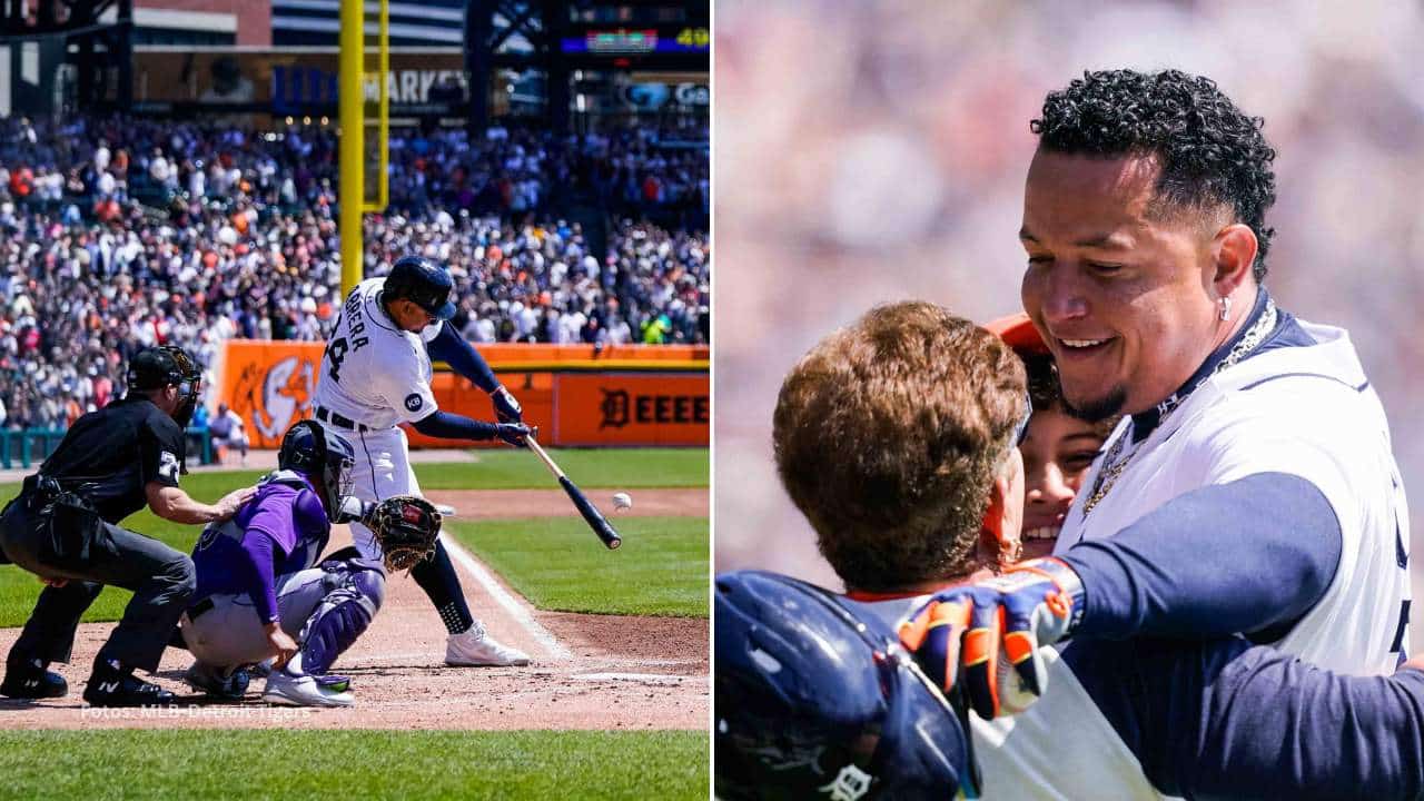 Para el encuentro de los 3.000 hits de Miguel Cabrera asistieron 37.566 aficionados.