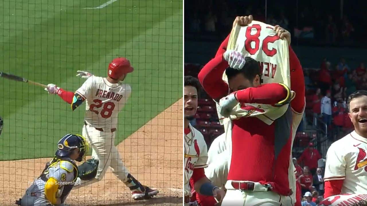 Nolan Arenado igualó en jonrones a Manny Machado en la historia de MLB.