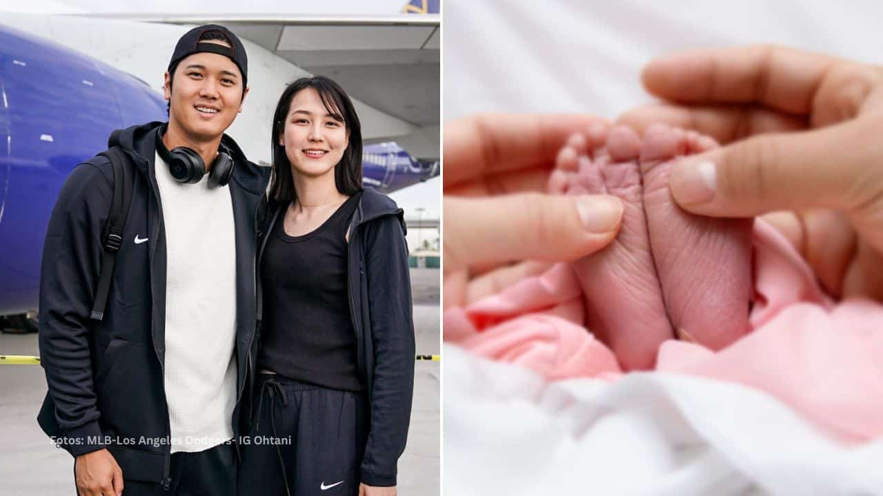 Shohei Ohtani y su esposa Mamiko Tanaka no compartieron el nombre de la bebé ni una foto directa de su rostro.