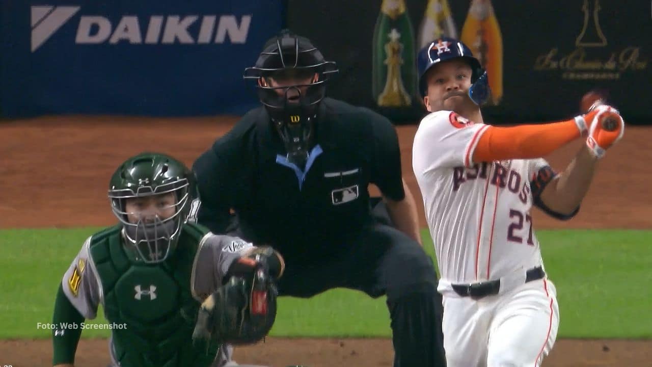 2 jonrones de Jose Altuve, Houston Astros