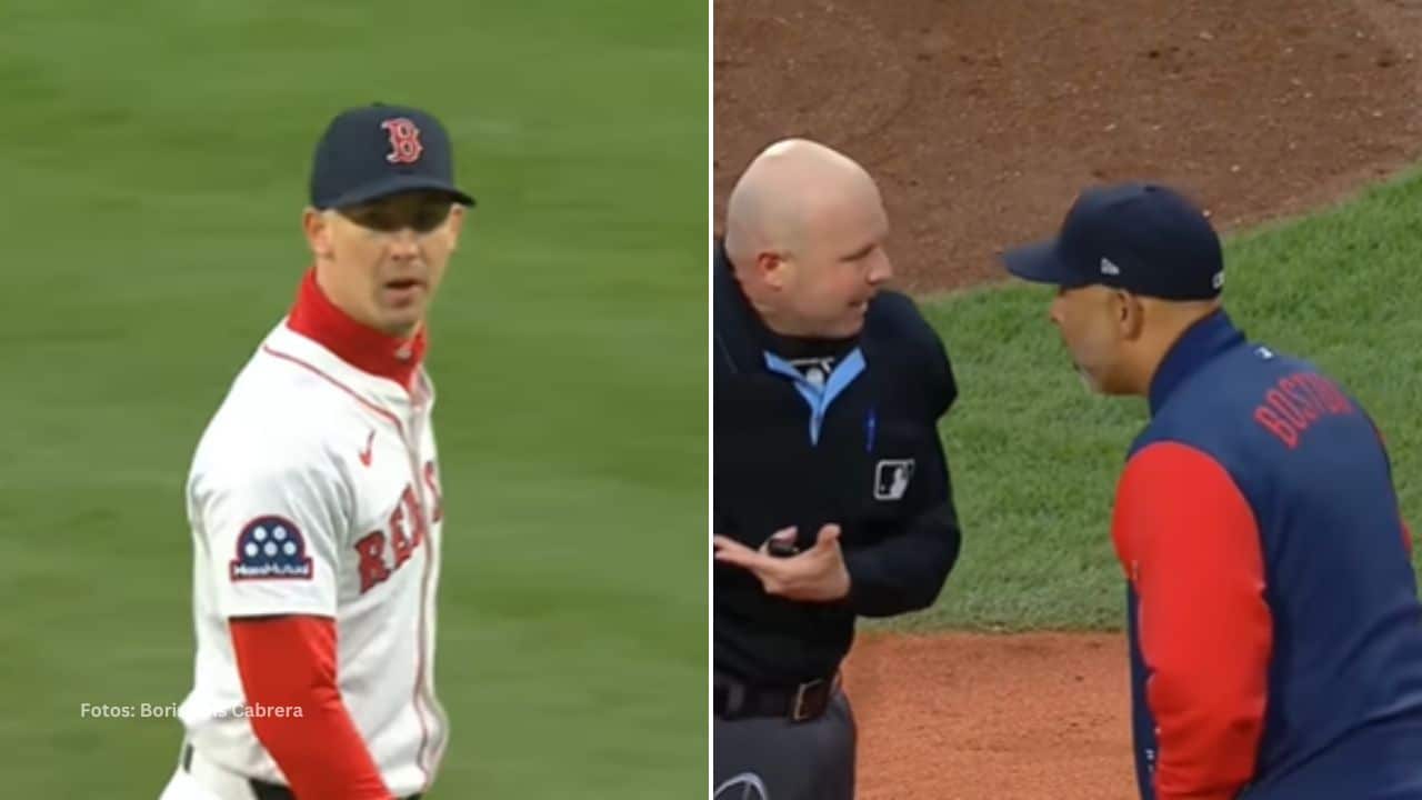 Alex Cora estaba de regreso para dirigir a Boston Red Sox, luego de ausentarse en el primero de la serie que le ganaron a New York Mets.