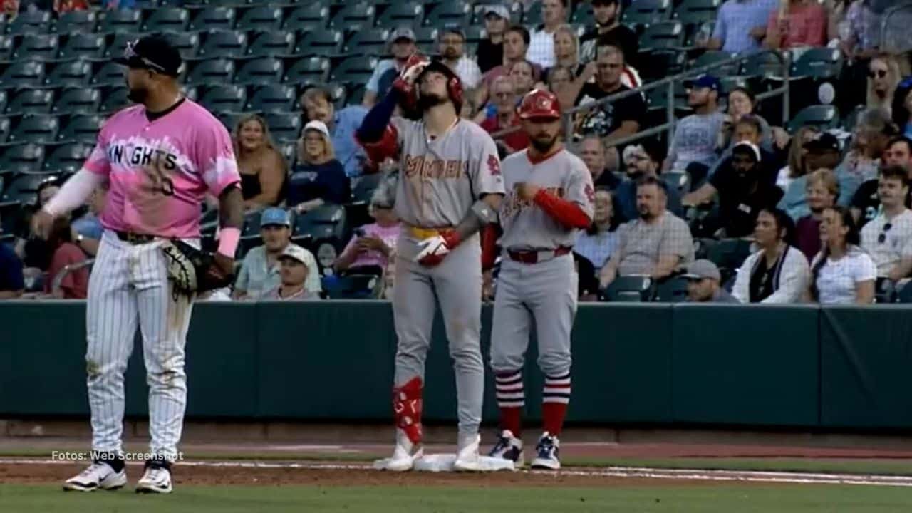 Cesar Prieto es uno de los mejores bateadores cubanos que hay actualmente en Ligas Menores.