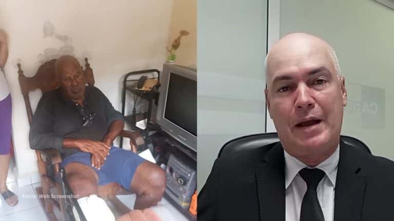 Ex atleta cubano Arturo Diaz y periodista oficialista Pavel Otero