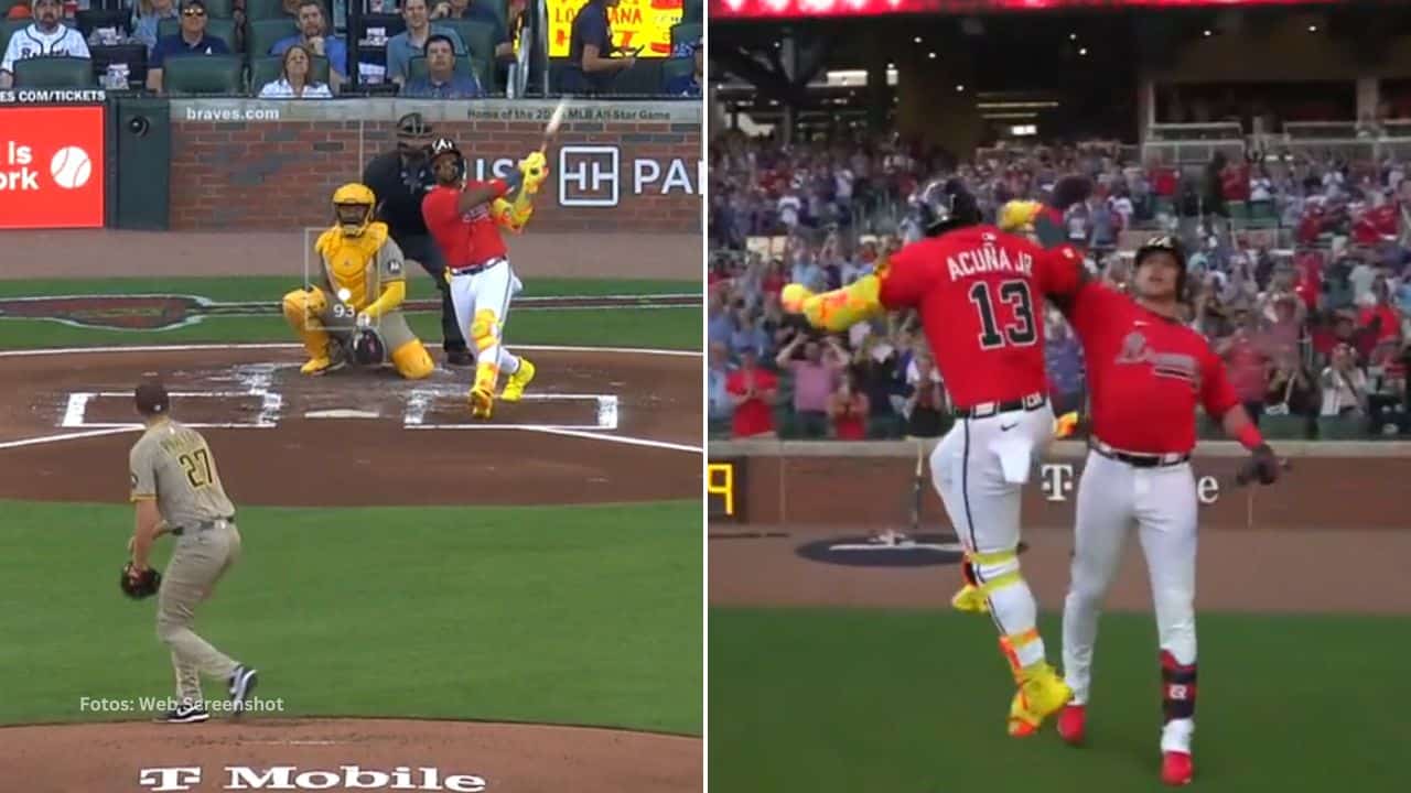 El pelotero venezolano Ronald Acuña Jr se apersonó a las inmediaciones del "Truist Park" para oficializar su retorno a MLB.