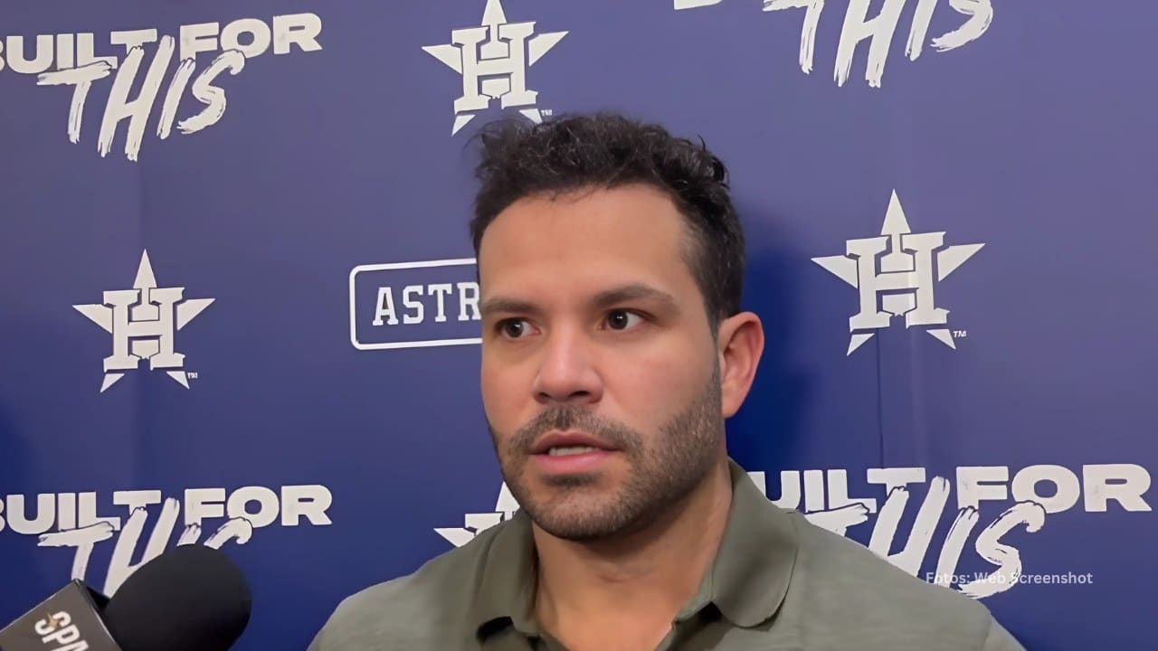Jose Altuve en una entrevista tras juego de cuatro hits y dos jonrones con Houston Astros